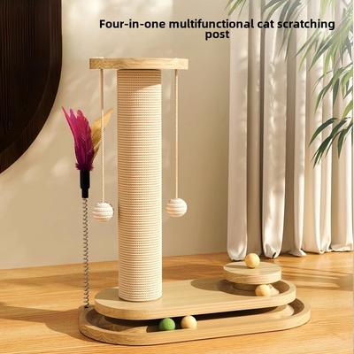 Cat Scrape Column Cat Scraping Cat Climbing Frame To Reduce Boring Cat Toys