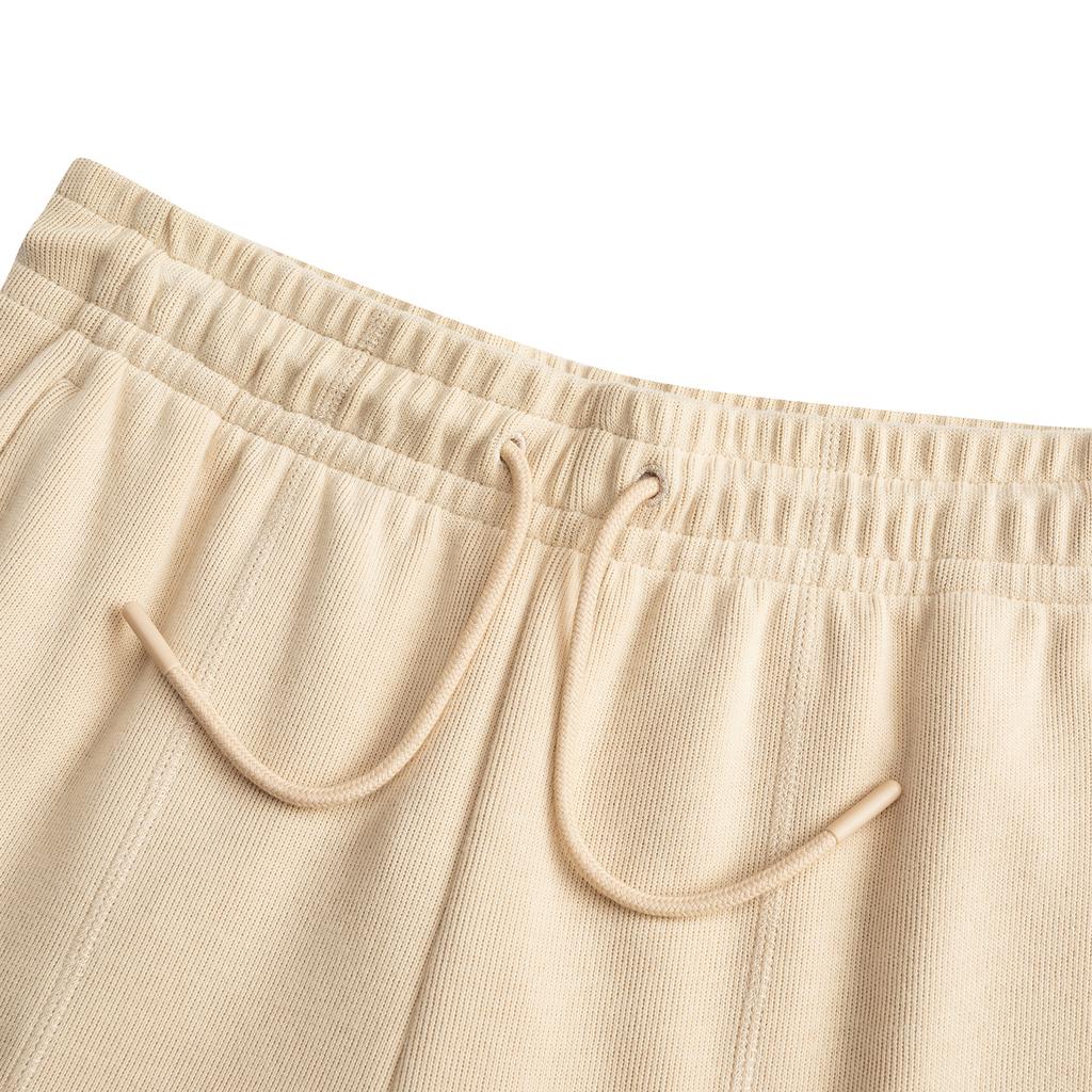 Anta Lifestyle Series Womens Long Pants 2026 Spring Knitted Sports Pants Women bottoms Bean-Juice-Khaki 962618301-1