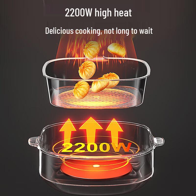 SUPOR 7,5 cm tiefe multifunktionale elektrische Grillplatte