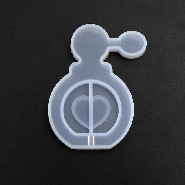 

1 шт., шейкер для клубники, силиконовые формы, форма для ювелирных изделий, УФ-форма для эпоксидной смолы, брелок, кулон, ремесло, сделай сам, форма для изготовления ювелирных изделий, инструмент Perfume bottle