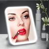 Portable Makeup Mirror LED Vanity Mirror 2000MAH USB Recharge Adjustable Table Lamp Brightness Dimmable with Magnification Mode