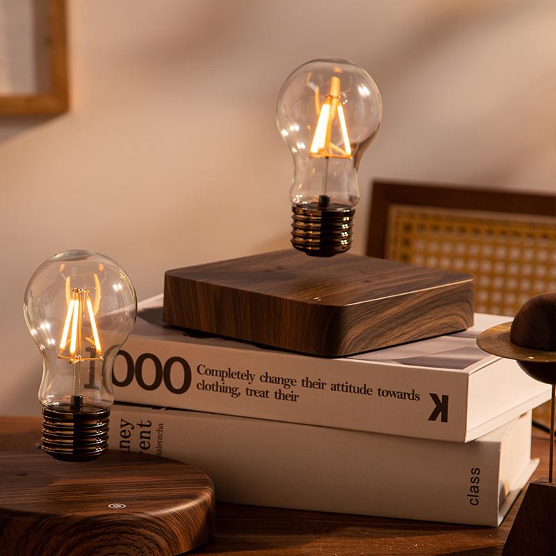 Modern Magnetic Levitation Table Lamp - Black Technology Home Ornament Atmosphere Light