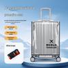 BiYouMei Thickened Transparent Waterproof Luggage Cover
