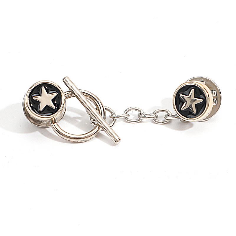 Collar Fixed Connection Buckle Women's Tighten Waist Brooches KTJ