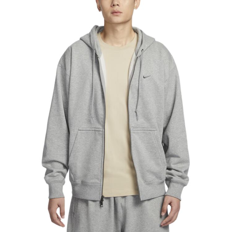 New Nike Solo Swoosh Jackets & Coats Men's Gray HV8224-063