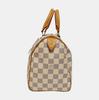 [Pre-Owned] Speedy Pillow Bag Classic Checkered No Shoulder Strap Canvas And Leather Shoulder Crossbody Tote Bag 25 - Good #1EU53U0