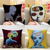 Fantastic La Planete Sauvage Cushion Cover Natural Linen Organic Fabric DoubleSided Printing Room Sofa Decor Pillow Case