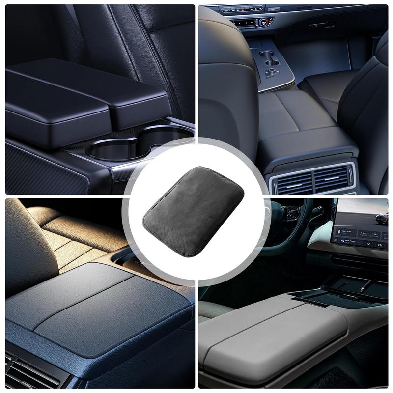 Car Armrest Pad Car Center Console Covers Soft Versatile Auto Armrest Protector Vehicle Interior Box Accessories For Women & Men