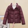 European bread clothes new short down cotton-padded clothes women's loose autumn and winter coats thickened jackets