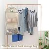 Mesh Pockets For Bra 2-Layer Mesh Organizers Bag With Hook Breathable Anti-Slip Closet Storage Pouch For Cruise Shower Cabin