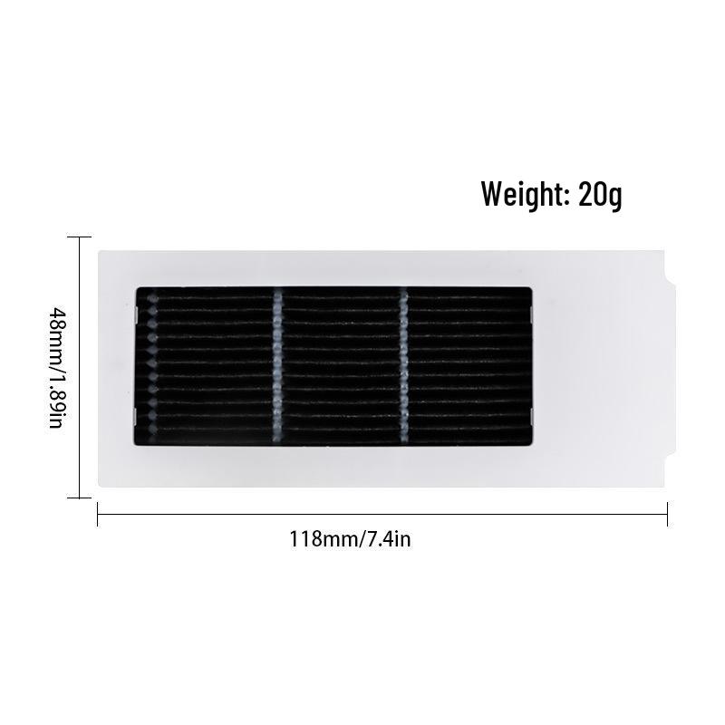 Ecovacs X2S Robot Vacuum Replacement Kit: Filters, Mop, Roller Brush, Dust Bag for X3Pro.