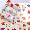 1 Sheet Flower Series Nail Art Water Transfer Sticker Full Wraps Deer Lavender Tattoo Flamingo Nail Tips DIY Decals Decoration