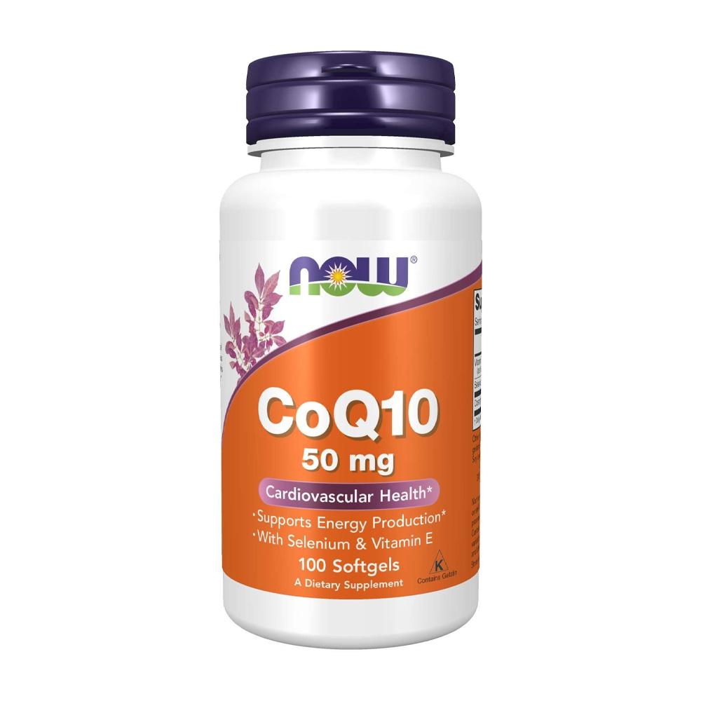 CoQ10 50 mg, 100 Softgels