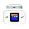 4G LTE Wireless WiFi Router 150Mbps Hotspot with SIM Card Slot (White LCD)