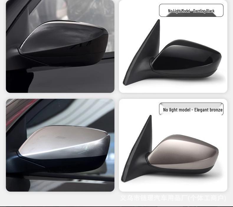 Hyundai Elantra Rearview Mirror Assembly for 2011-2016 Models with Anti-Glare, Automatic Folding, and Reversing Features.