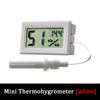 Mini Convenient Digital LCD Thermometer Sensor Hygrometer Gauge Refrigerator Aquarium Monitoring Display Humidity Detector