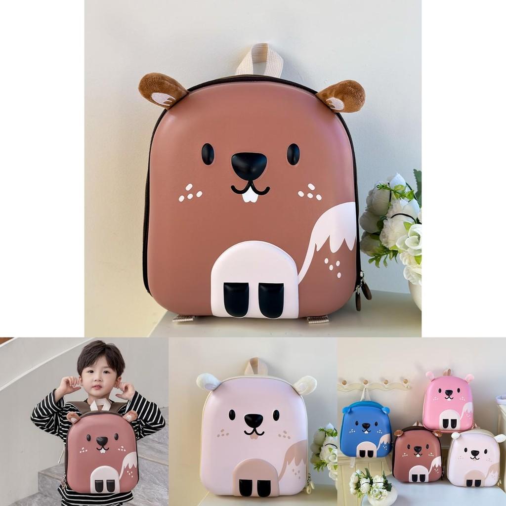 Colorful And Fun Pvc Kids Backpack With Animal Print For Boys And Girls For Daily Use