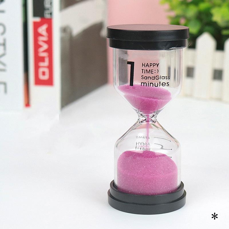 1-minute Hourglass Timer Home Desktop Decorative Ornament Children's Sleeping Funnel Toys Ornament Creative Gifts