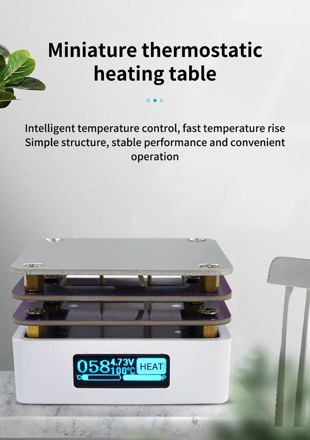 

Hot Plate, G3061 PD65W Soldering Station Hot Plate Heating Station Board Soldering Board Heating Station