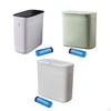 Automatic Garbage Can Bathroom Trash Cans with Lids 16L Kitchen Bin for