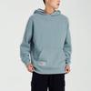 Li Ning Sports Trend Series Solid Color Loose Fit Hoodie Unisex Hoodies Light-Gray-Blue AWDS067-7