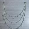 Versatile Hip Hop Pentagram Pendant Waist Chain - Trendy Unisex Jeans Accessory