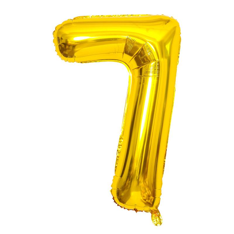 Globo de Papel de Aluminio Número Dorado de 40 Pulgadas Número 0-9 Decoración para Fiesta de Cumpleaños Infantil Juguete para Baño de Bebé Regalo de Graduación