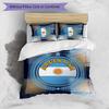 Set Biancheria da Letto Stampata Calcio Argentina 3 Pezzi Copriletto Traspirante Accogliente come Regalo per Inaugurazione Casa o Festa