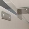 2 Pack Alloy Magnetic Door Catches Latch- Invisible Strong Adhesion, Drill-Free Mount, Seamless Release - Ideal for Cabinets, Wardrobes, Sliding Doors