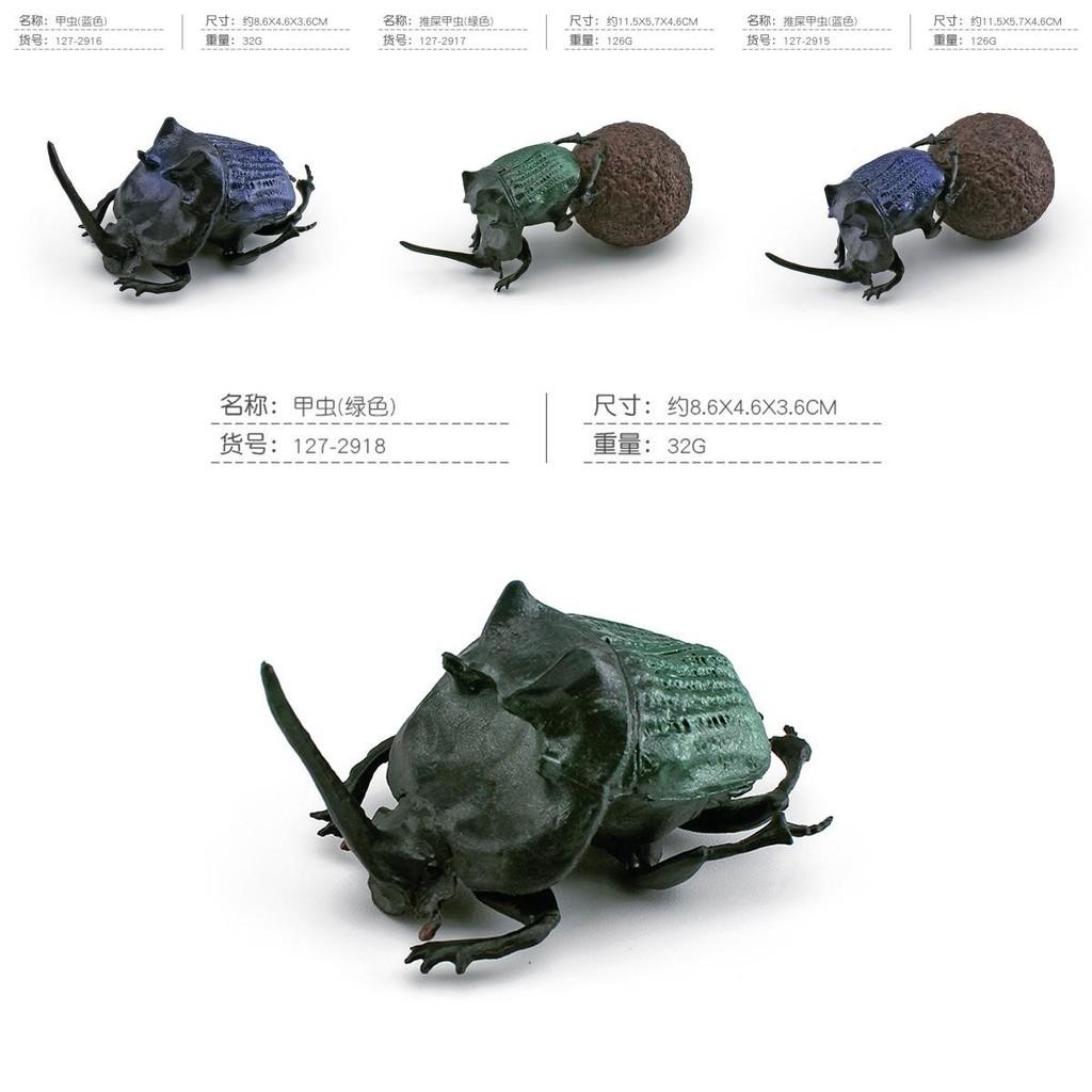 Vibrant Pvc Dung Beetle And Beetle Models Set Of 8 Realistic Insect Figurines For Home Decor