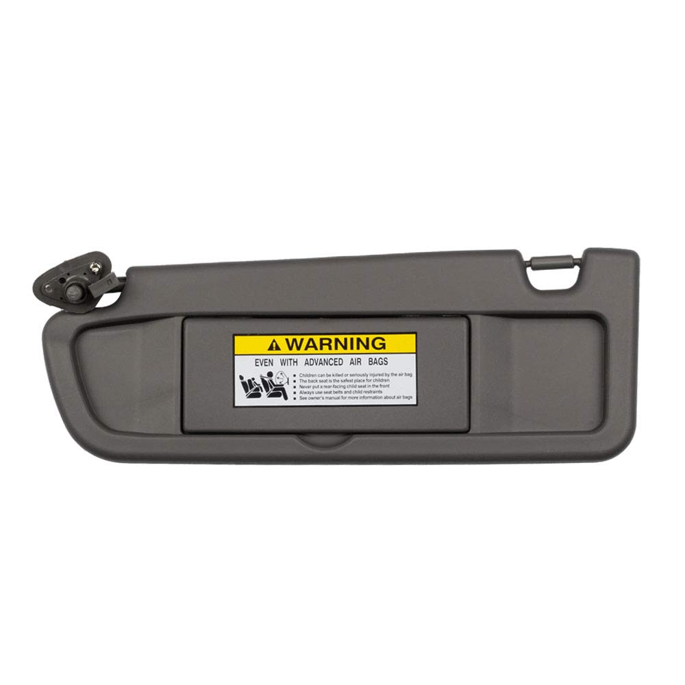 For Honda Civic 2006-2011 Grey Beige Sun Visor with Makeup Mirror 83280-SNA-A01ZC