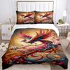 3pcs Mythical-Bird Duvet Cover Set - Includes 1 Duvet Cover and 2 Pillowcases, No Quilt Core, All-Season Home Decor yy251111083