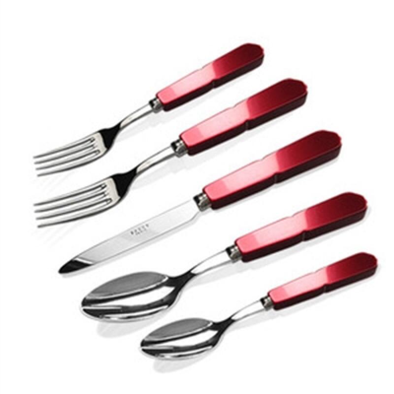 Gustave Red Dinner 5-piece Set