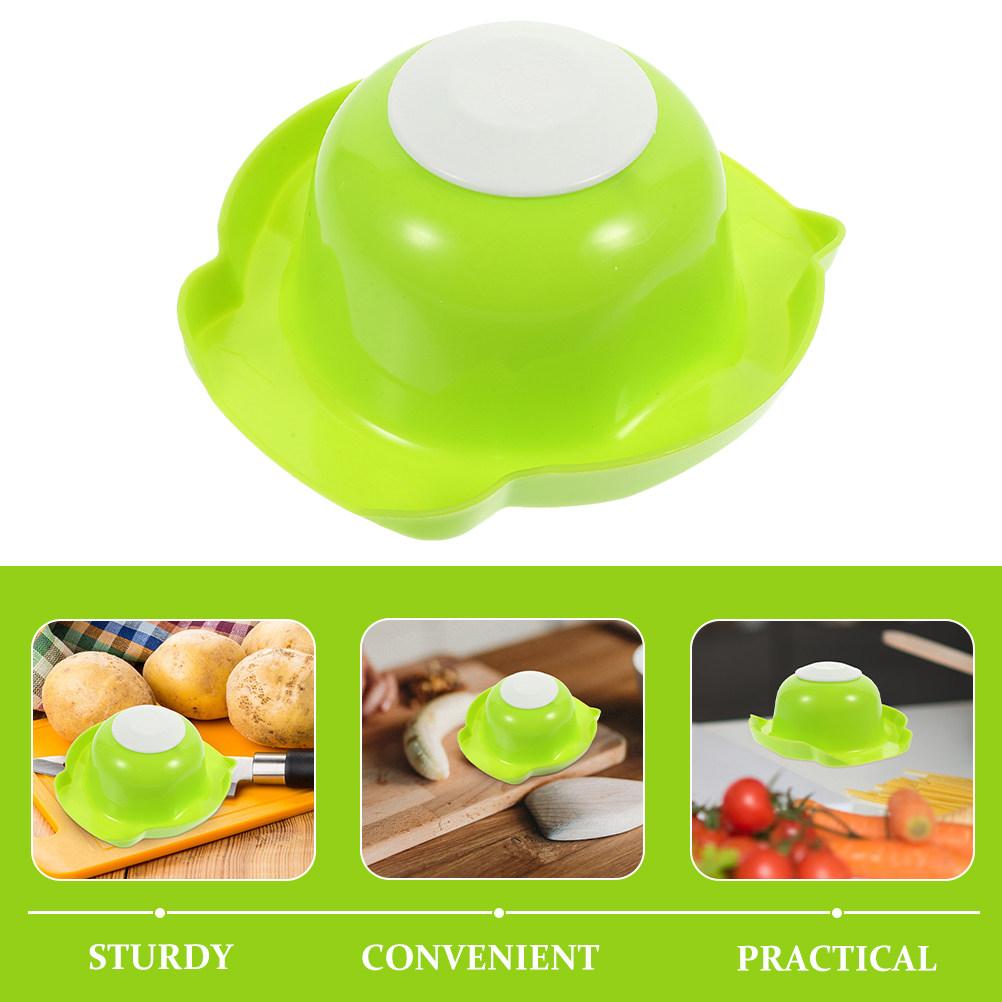 Food Safety Holder Vegetable Cutting Finger Protector Hand Guard Kitchen Tool Vegetable Grater Holder for Stable Safe Cutting