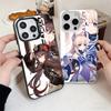 Genshin Impact Desgin Soft Phone Case for iPhone 15 16 17 Pro Max 17Air 16E 14 Plus 13 12 Mini Shockproof Cover Back Shell