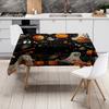 Halloween Tablecloth Printed Pumpkin Skull Ghost Print Decorative Halloween Festive Dining Table Cover for Party Decoration