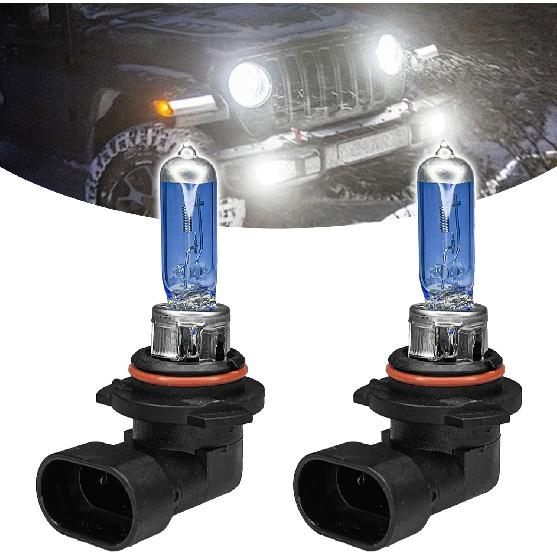 9006 Headlight Bulb 9006 Halogen Head Light Bulbs, Ultra White Halogen Headlight Bulb 12V 100W High Beam Low Beam Fog Light Bulbs, Universal Light