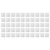 50pcs set Self-Adhesive Aluminum Foil Lids Aluminum Foil Material Coffee Capsule Seals  Yogurt Cups