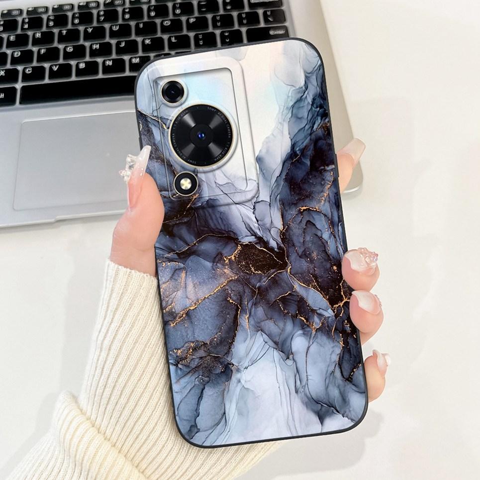 For Cover Huawei Nova Y72 / Nova Y72 MGA-LX3 Gothic Style Moon Night View Avocado Painting Case Bumper Soft Matte Silicone Funda