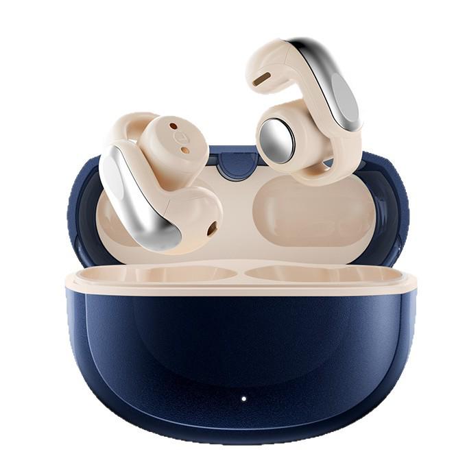 2025 AI Translation Noise-Canceling Bluetooth Ear Clip Earbuds with Long Battery Life for Sports