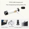 Waterproof LED Clip on Cap Light Rechargeable Cap Flashlight Hands Frees Clip On Hat Flashlight Headlamp for Camping