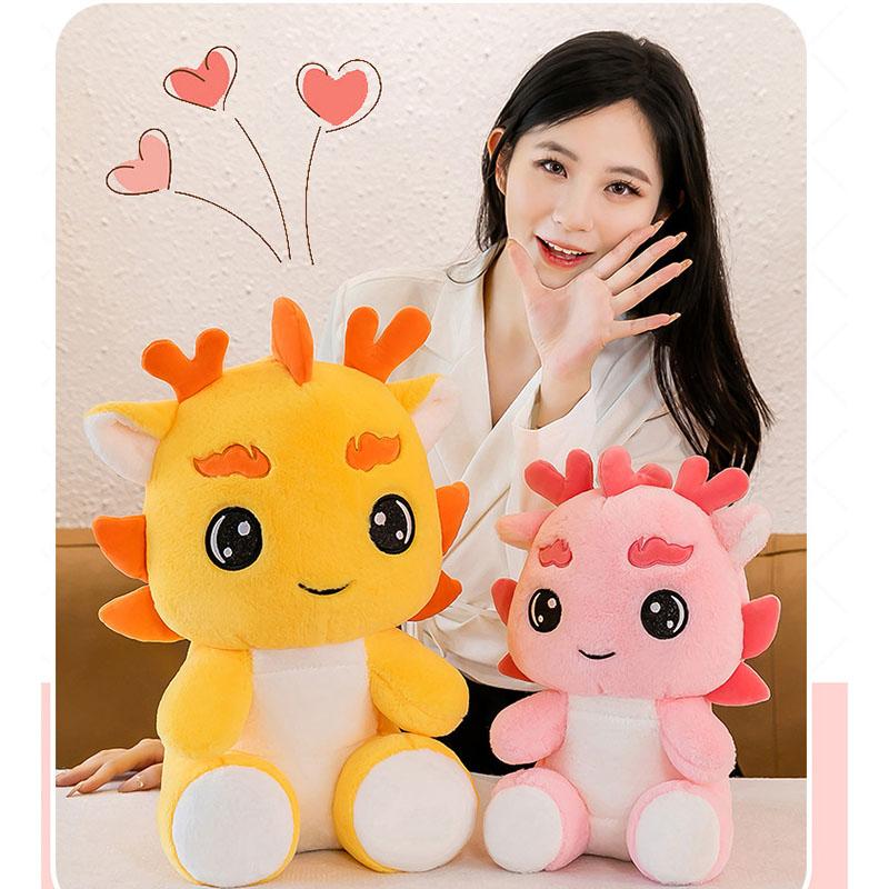 Dragon Doll Plush Toy Bed Sleeping Animal Doll Children Birthday Gift Cotton