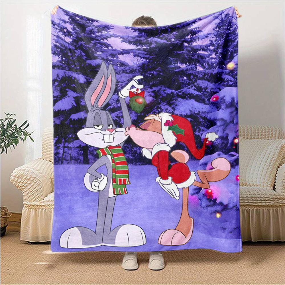 Looney Tunes Blanket Ultra-Soft Great for Bed Office Chair Couch for All Seasons Modern Gifts For Family Or Friends