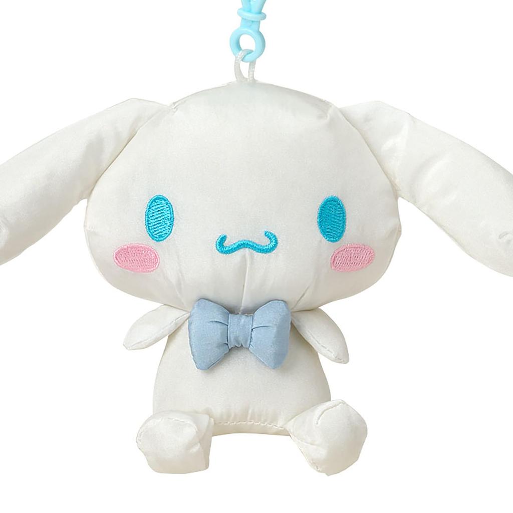 Mascot Holder Cinnamoroll ABS Resin Recommended for Ages 6 and Up Strap 320510 [Sanrio] (Fuwashika Kids) Nylon, Polyester,
