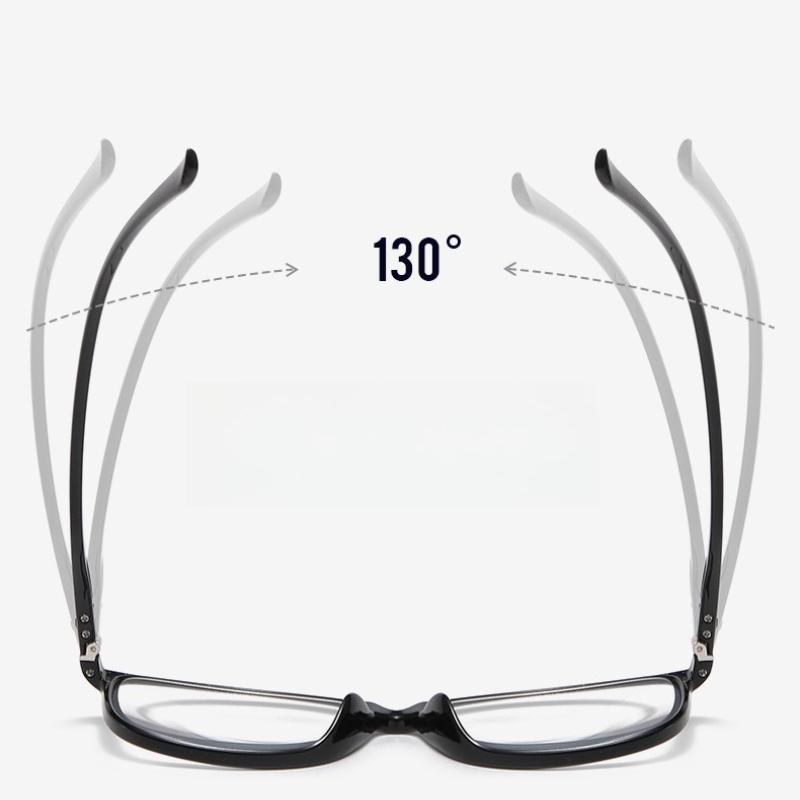 Men'S Classic Square Frame Progressive Multifocal Photochromic Reading Glasses Women'S Blue Light Blocking Presbyopia Glasses
