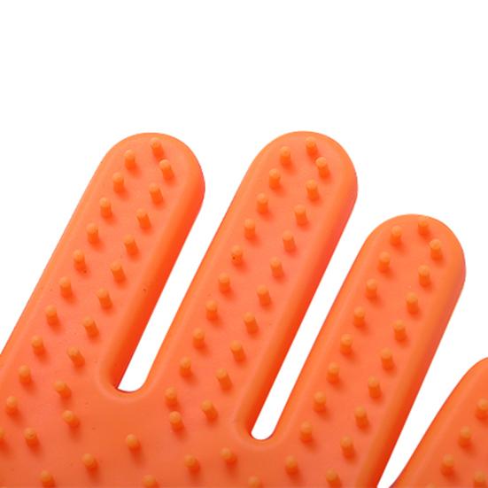 1Pc Pet Grooming Glove Hair Removal Gloves for Cats Dogs Shedding Brush Massage Bathing Brush Pet Cleaning Supplies
