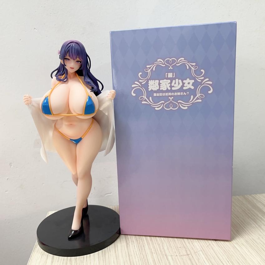 24CM MikukanShojo Insight Girl Mwn Sister Next Door Bunny Girl Figure PVC Game Statue Anime Model Action Adult Doll Toys Gifts