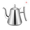 1.0L/1.5L/2.0L Tea Kettle Stainless Steel Teapot, With Removable Infuser for Loose Flower Tea Coffee Kettle for Stovetop Safe