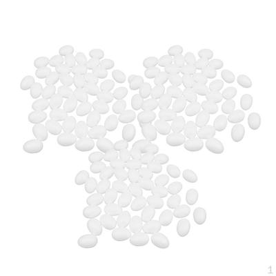 150X Polystyrene Egg, White Easter Egg for Crafting and Decorating, 5cm