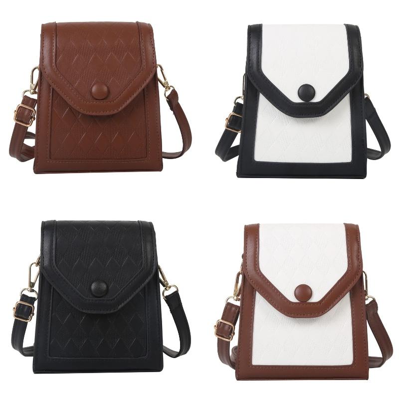 Trendy Pu Material Women's Small Square Bag 2023 Fashionable Spring Season Trend